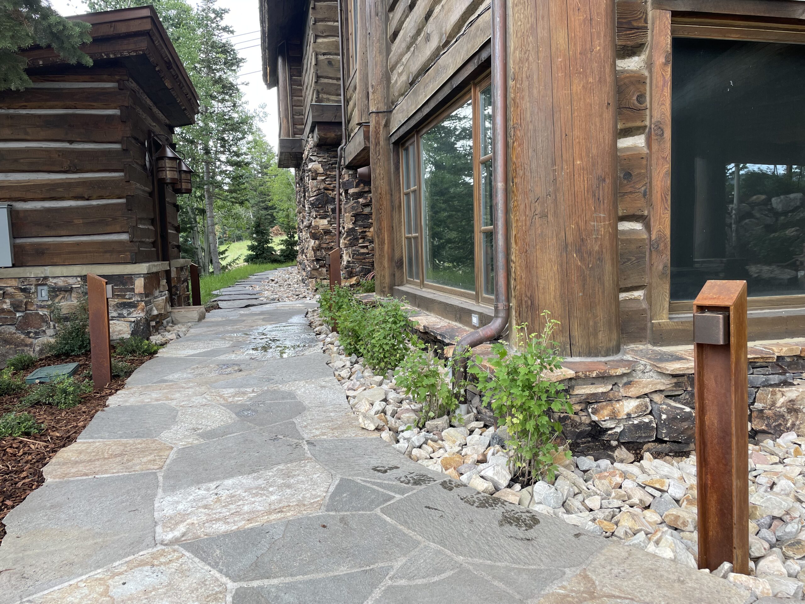 Iron Horse Cabin Path Day