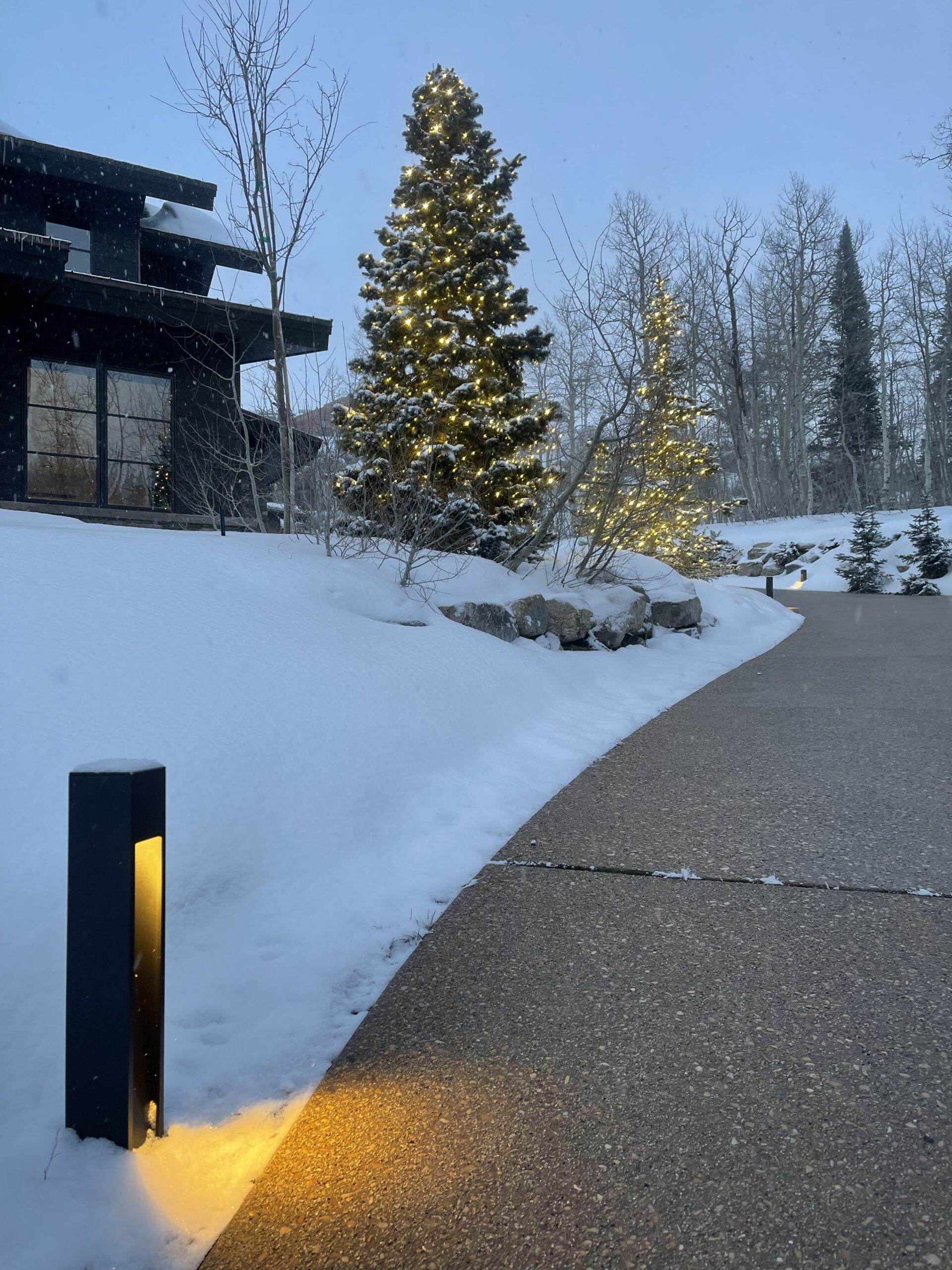 Sidewinder Bollard Evening