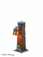 Wooden Path AL Craftsman Lantern